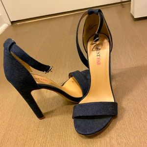Just Fab Denim heels
